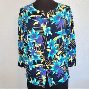 MERONA Floral Cardigan